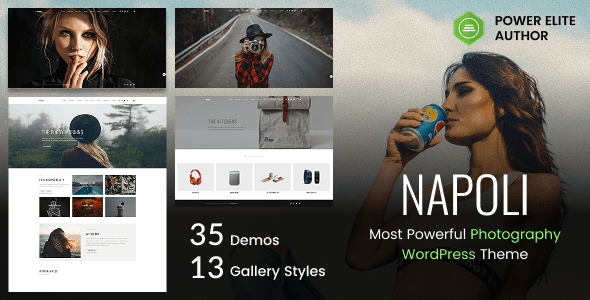 Napoli Photography WordPress Theme