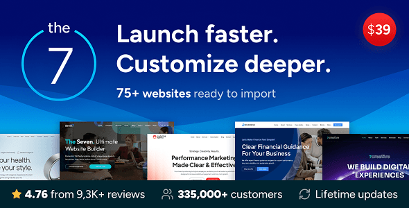 The7 — Ultimate WordPress & WooCommerce Theme