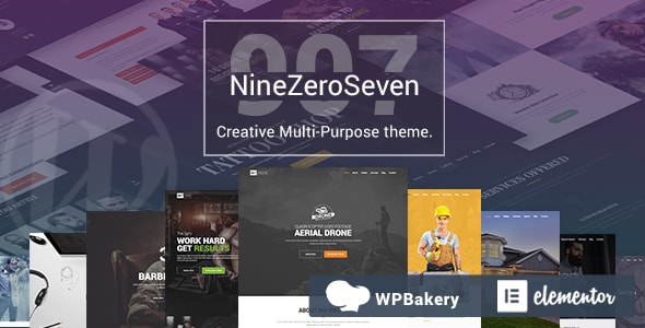 907 - Responsive Multi-Purpose WordPress Theme screenshot