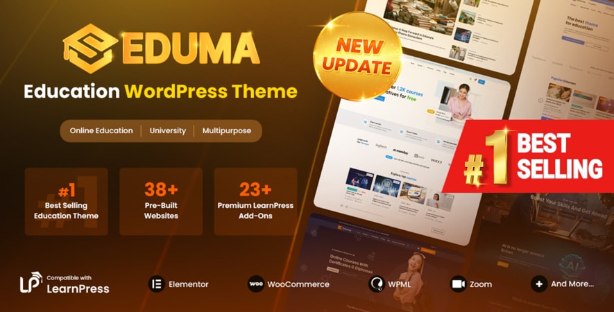 Eduma - Education WordPress Theme screenshot