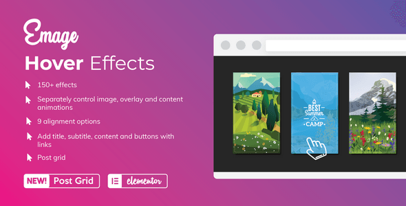 Emage - Image Hover Effects for Elementor