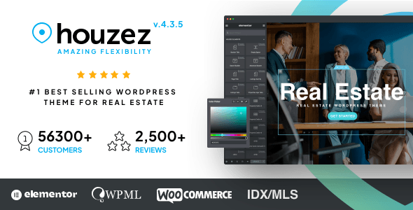 Houzez - Real Estate WordPress Theme screenshot