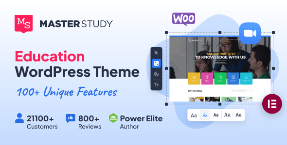 Masterstudy - Education WordPress Theme screenshot