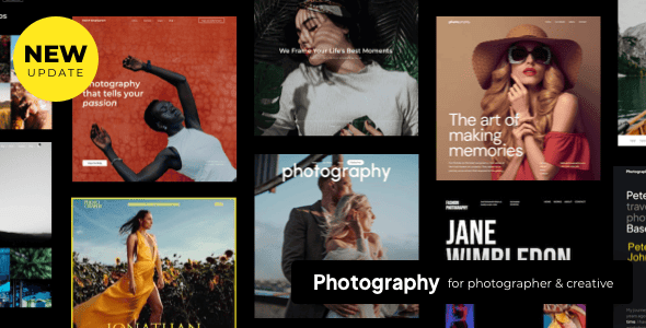Photography WordPress screenshot