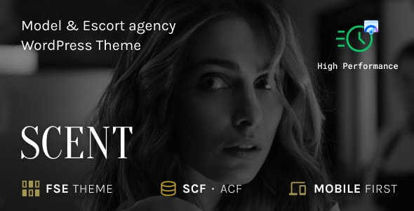 Scent - Model Agency WordPress Theme