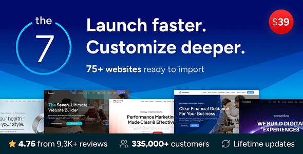 The7 — Ultimate WordPress & WooCommerce Theme