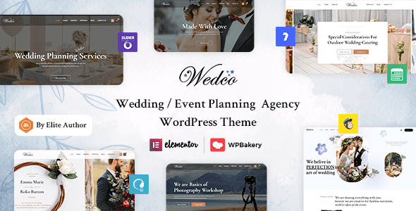 WedCo - Wedding WordPress Theme screenshot