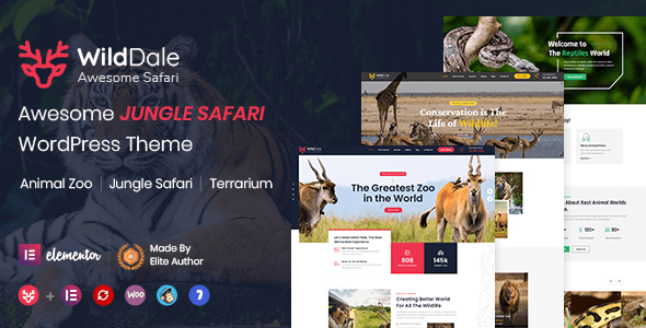 WildDale - Jungle Safari WordPress Theme