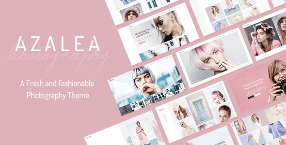 Azalea - Fashion Photography WordPress Theme