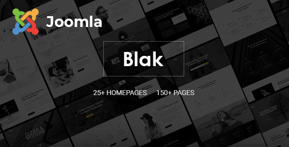 Blak - Responsive MultiPurpose Joomla 6 Website Template