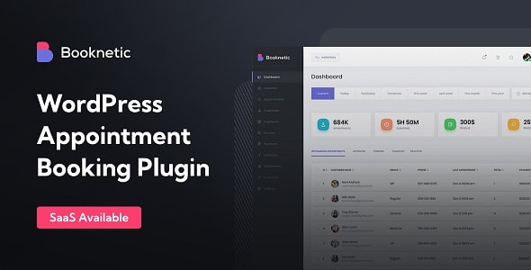Booknetic - Appointment Booking & Scheduling, Calendar reservation (+ Multi-Vendor Booking / SaaS)