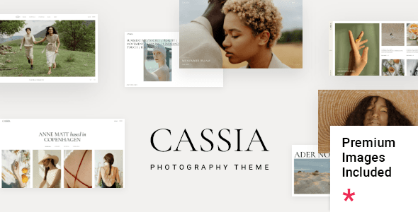Cassia - Photography Portfolio WordPress Theme