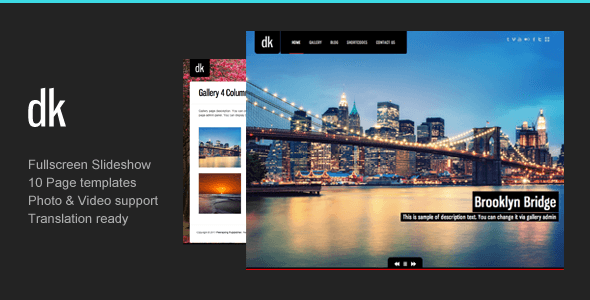 DK | Photography WordPress