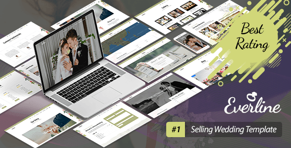 Everline - Wedding Event Joomla 5 Template
