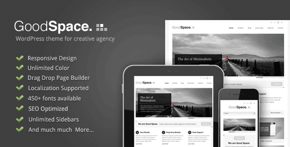 Good Space - Responsive Minimal WordPress