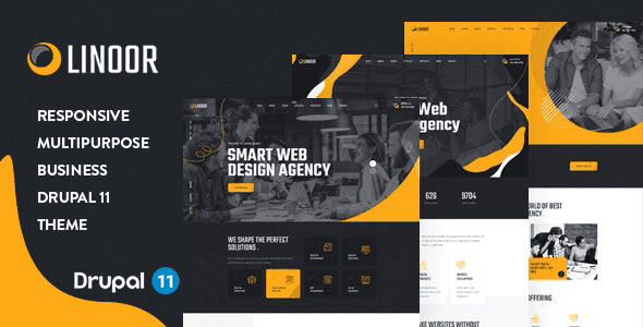 Linoor - Responsive Multipurpose Business Drupal 11.3 Theme