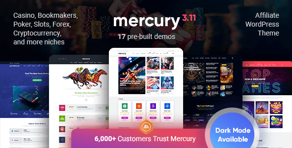 Mercury - Affiliate WordPress Theme