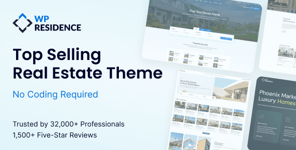 Residence Real Estate WordPress Theme