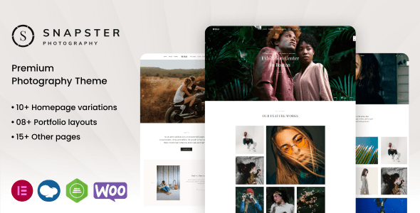 Snapster - Photography WordPress Theme